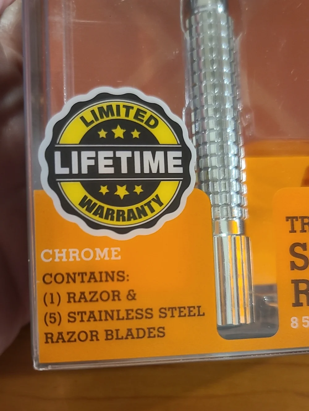 Van Der Hagen Razor Stainless Steel Safety Blades